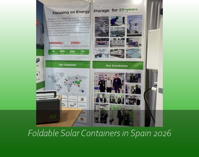 Foldable Solar Containers in Spain 2026